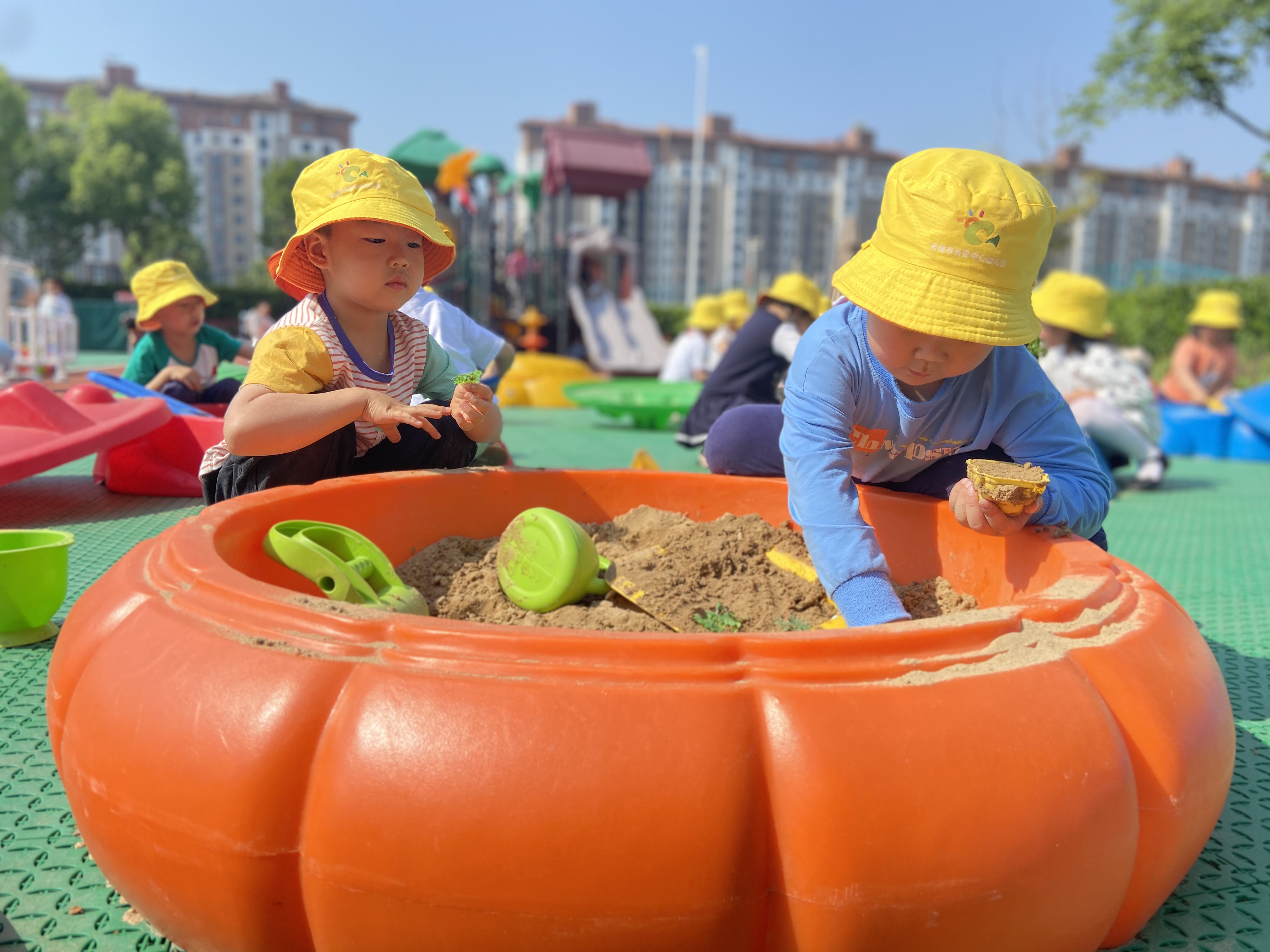 玩沙快乐多! - 无锡市长安中心幼儿园